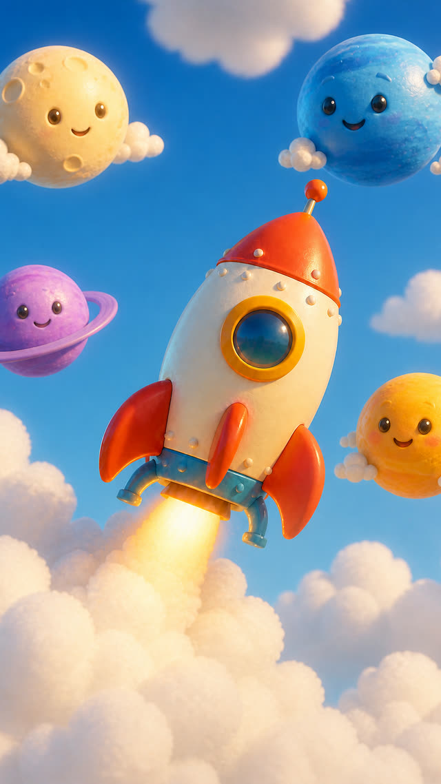 Scene 12 - 3…2…1… BLAST OFF!