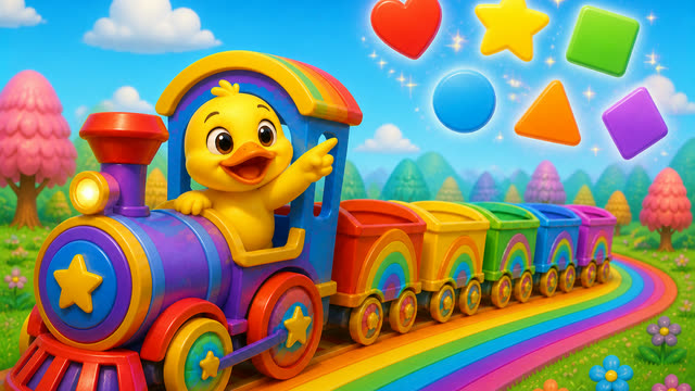 Scene 9 - Zuzu’s Rainbow Train Color Song