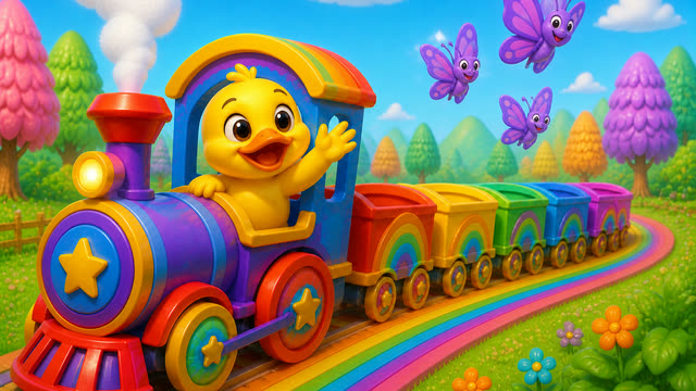 Scene 12 - Zuzu’s Rainbow Train Color Song