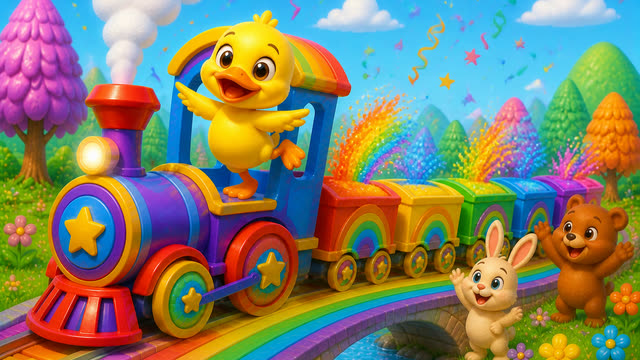 Scene 13 - Zuzu’s Rainbow Train Color Song