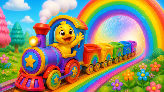 Scene 14 - Zuzu’s Rainbow Train Color Song