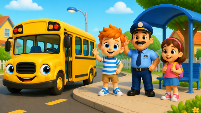 Scene 1 - wheels on the bus