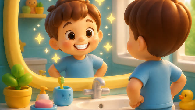 Scene 7 - Dino Brush Time