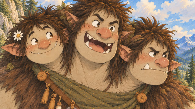 Scene 7 - Trois têtes et un grand cœur