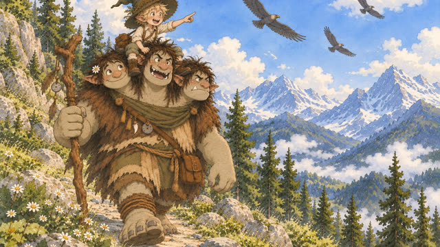 Scene 20 - Trois têtes et un grand cœur