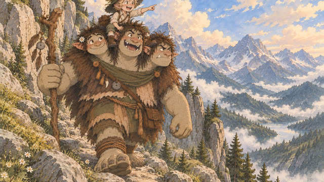 Scene 28 - Trois têtes et un grand cœur
