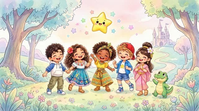 Scene 15 - Bienvenue sur Lala Kids Planet | Chanson des amis
