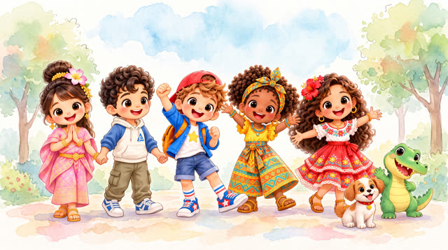 Scene 16 - Bienvenue sur Lala Kids Planet | Chanson des amis