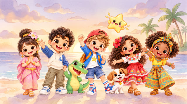 Scene 24 - Bienvenue sur Lala Kids Planet | Chanson des amis