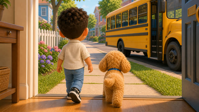 Scene 6 - The Big Bright Yellow Bus