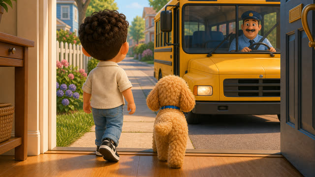 Scene 7 - The Big Bright Yellow Bus
