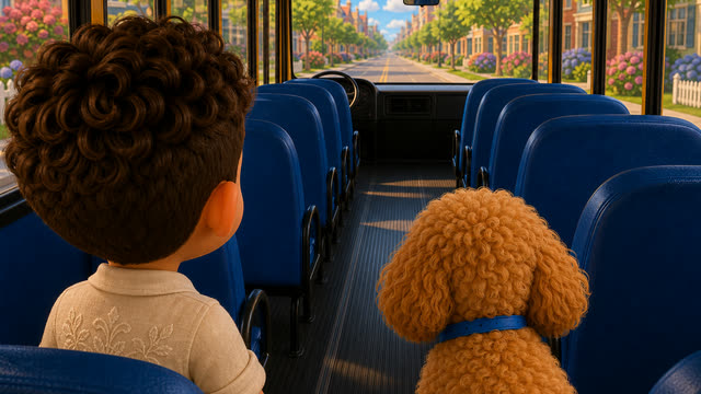 Scene 23 - The Big Bright Yellow Bus