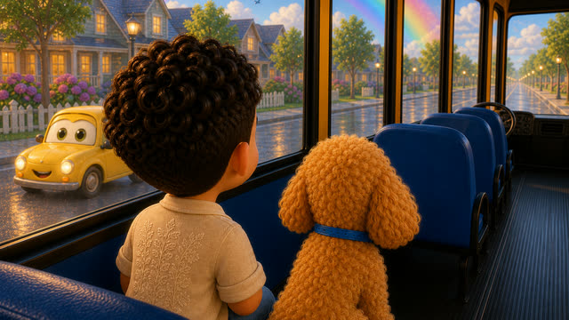 Scene 32 - The Big Bright Yellow Bus