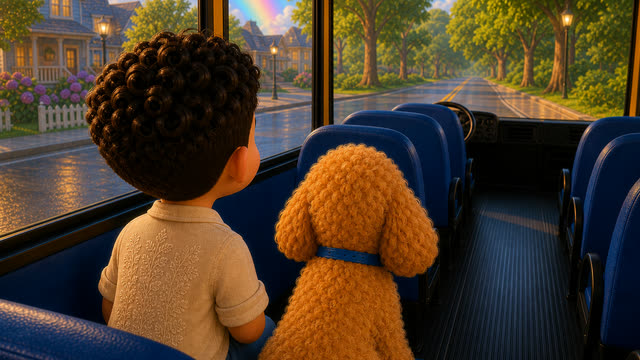 Scene 37 - The Big Bright Yellow Bus