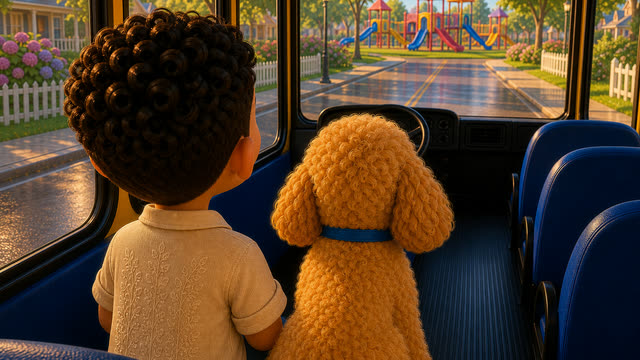 Scene 39 - The Big Bright Yellow Bus