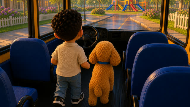 Scene 41 - The Big Bright Yellow Bus
