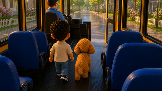 Scene 42 - The Big Bright Yellow Bus