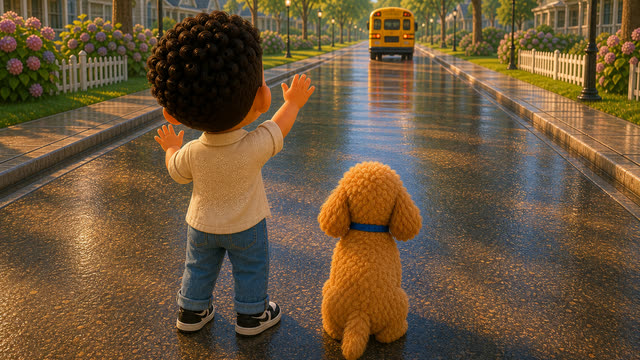Scene 47 - The Big Bright Yellow Bus