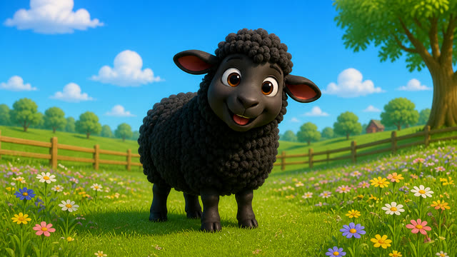 Scene 1 - Baa baa black sheep