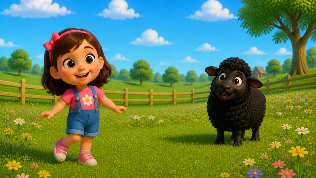 Scene 6 - Baa baa black sheep