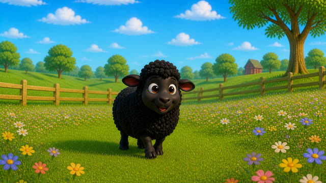 Scene 11 - Baa baa black sheep