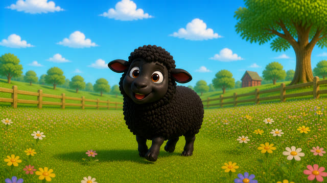 Scene 15 - Baa baa black sheep