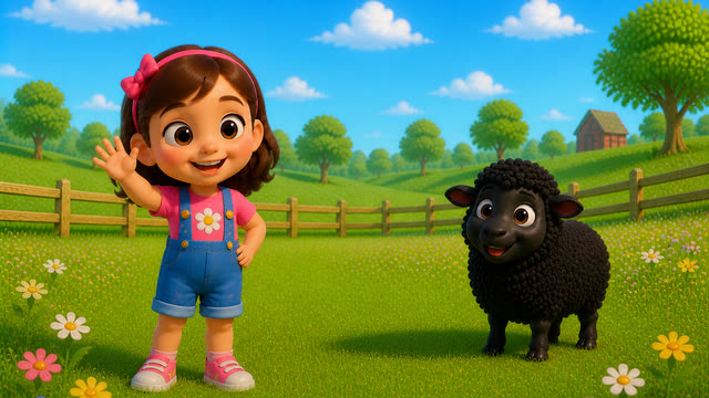 Scene 18 - Baa baa black sheep