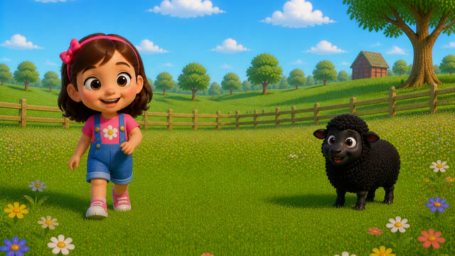 Scene 20 - Baa baa black sheep