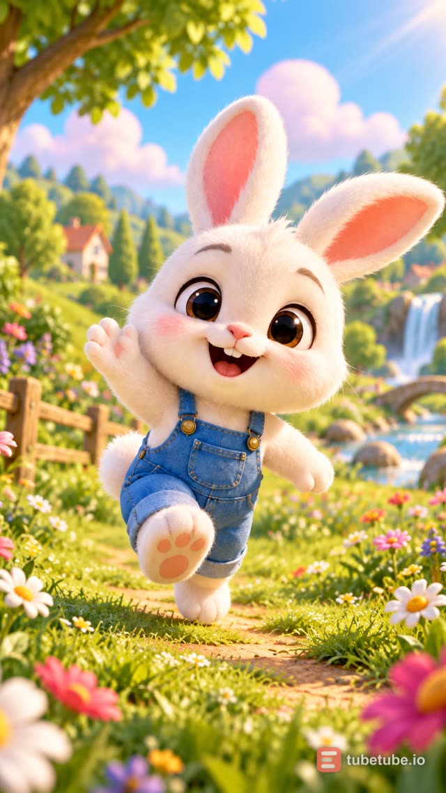 Scene 1 - Benny Bunny's Color Adventure