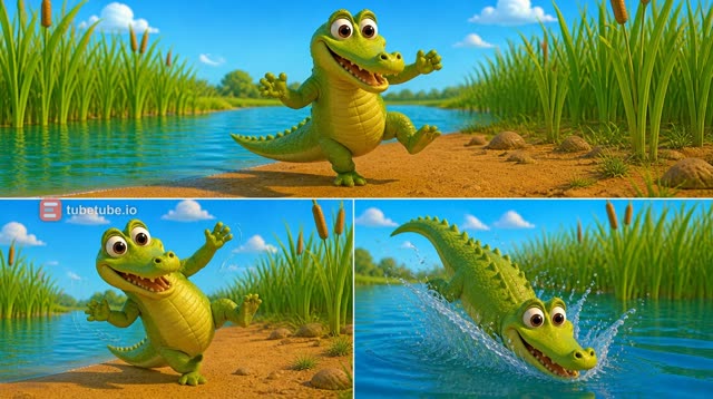Scene 4 - LES CROCODILES — KIDOU