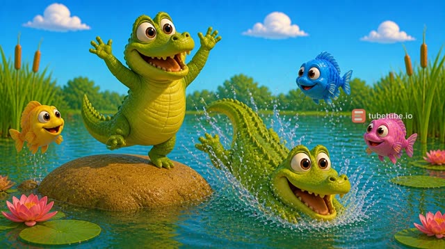 Scene 11 - LES CROCODILES — KIDOU