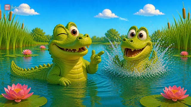 Scene 13 - LES CROCODILES — KIDOU