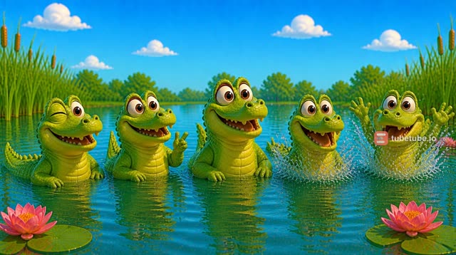 Scene 14 - LES CROCODILES — KIDOU
