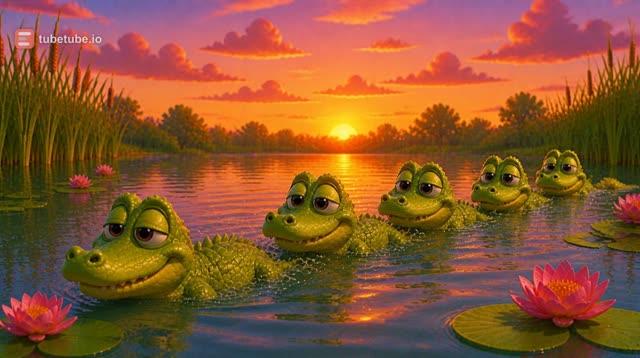 Scene 18 - LES CROCODILES — KIDOU