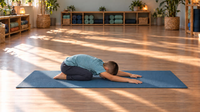 Scene 4 - Child Yoga 5 Poses