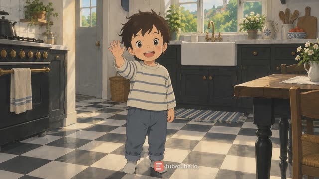 Scene 1 - on ne joue pas dans la cuisine