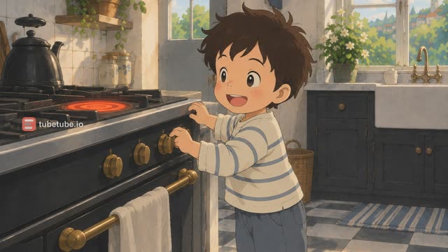 Scene 3 - on ne joue pas dans la cuisine
