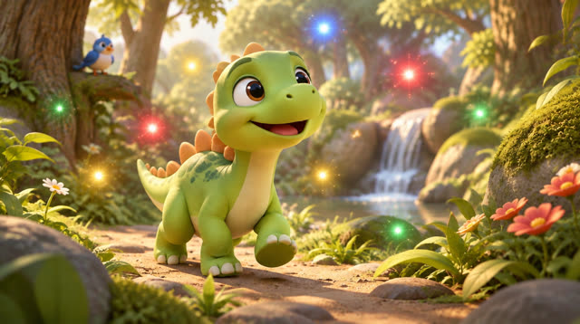 Scene 3 - Les couleurs de Dino