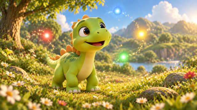 Scene 5 - Les couleurs de Dino