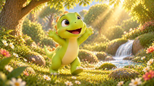 Scene 9 - Les couleurs de Dino