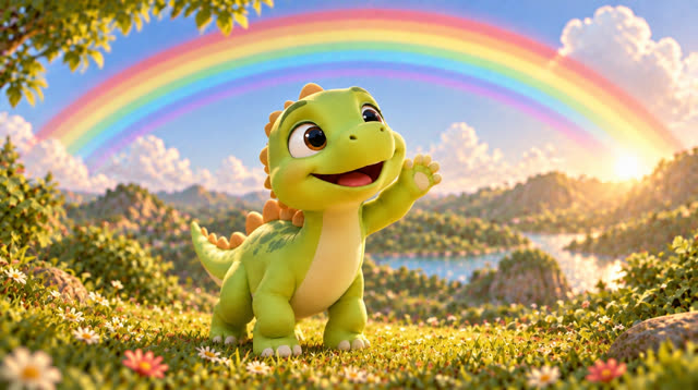 Scene 10 - Les couleurs de Dino