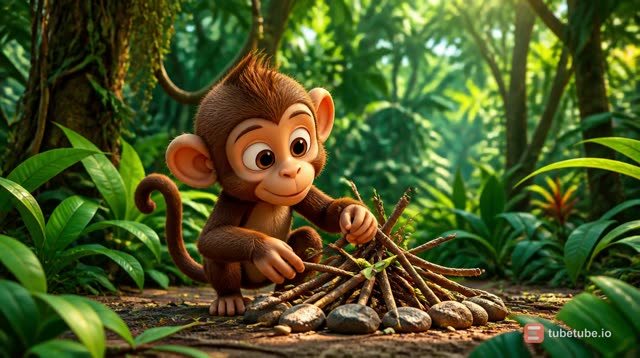 Scene 1 - Ó macaco