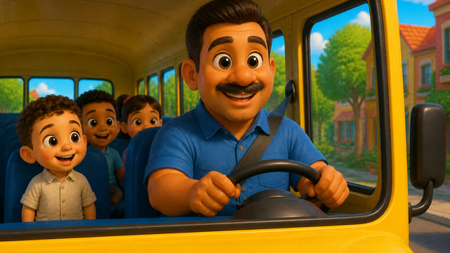 Scene 12 - Rony – Wheels on the Bus