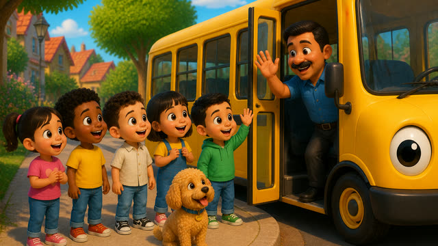 Scene 15 - Rony – Wheels on the Bus