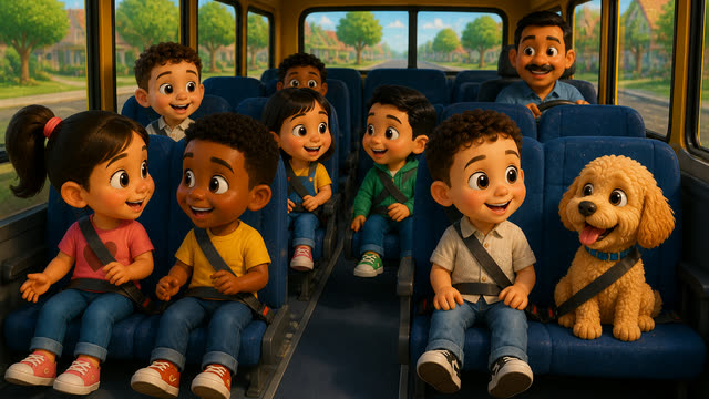 Scene 19 - Rony – Wheels on the Bus