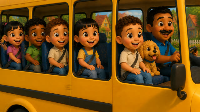 Scene 46 - Rony – Wheels on the Bus