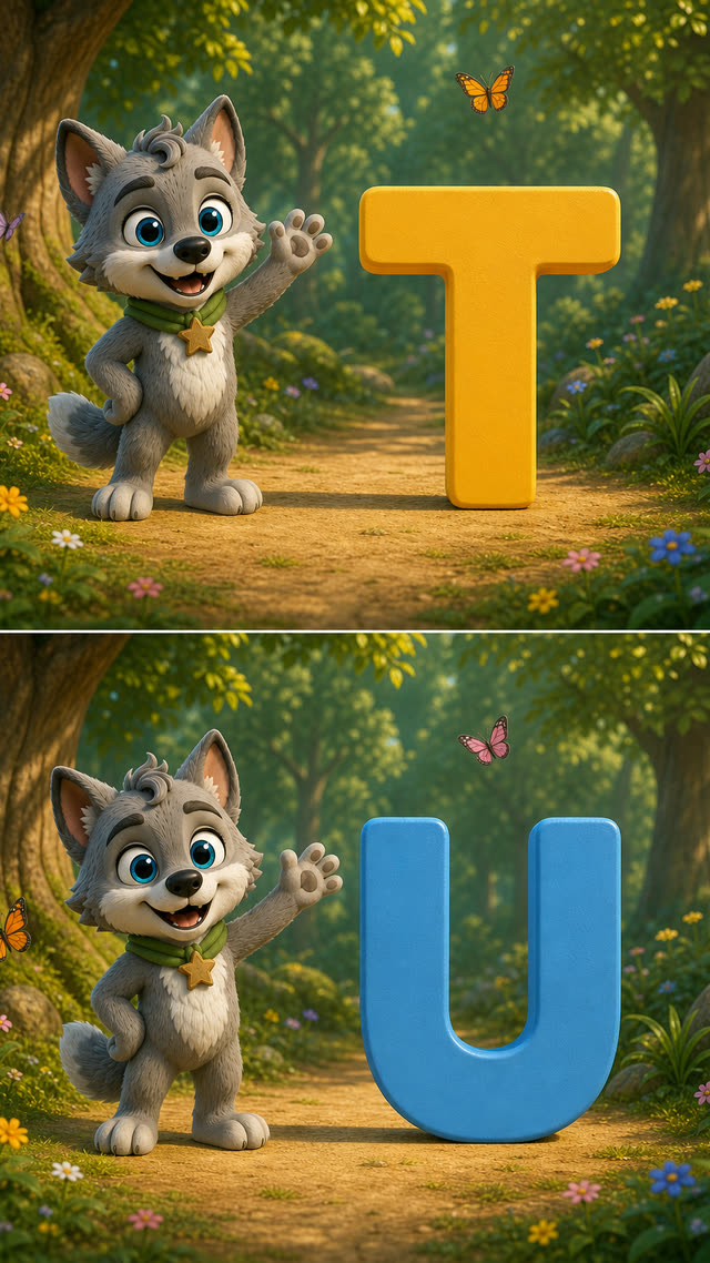 Scene 5 - Wylie says the Alphabet!