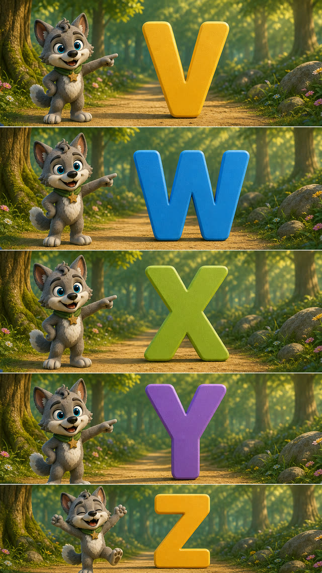 Scene 6 - Wylie says the Alphabet!