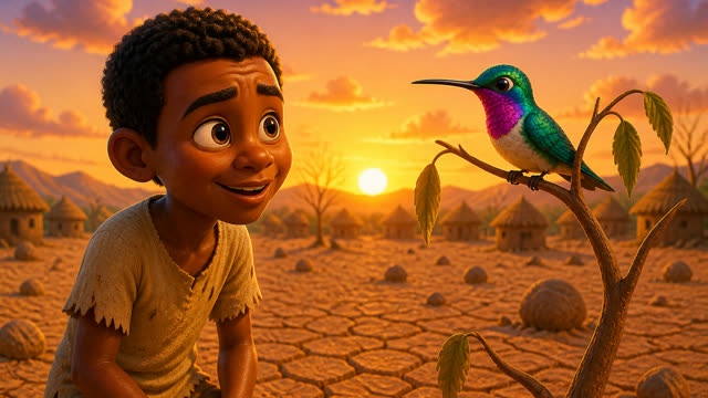 Scene 8 - Le Vieil Homme et le Colibri