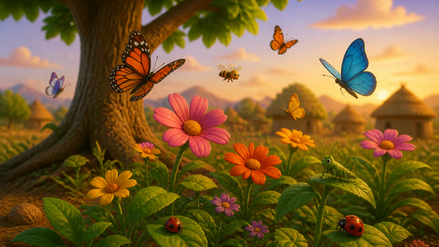 Scene 14 - Le Vieil Homme et le Colibri